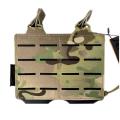 Double M4 Conquer Laser Cut Multicam Magazine Pouch