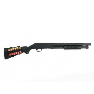 Shotgun Buttstock Shell Holder - Black