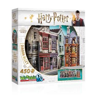 Puzzle 3D Harry Potter Callejón Diagon 450 Piezas