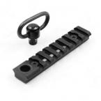 Metalic rail keymod with QD