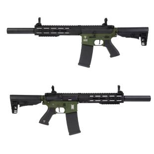 BLACK/GREEN BUSHIDO CHU REPLICA WITH ELECTRONIC TRIGGER - SAIGO DEFENSE