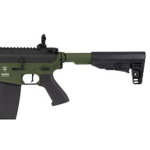 BLACK/GREEN BUSHIDO CHU REPLICA WITH ELECTRONIC TRIGGER - SAIGO DEFENSE