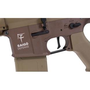 BUSHIDO CHU TAN REPLICA WITH ELECTRONIC TRIGGER - SAIGO DEFENSE - Improved Maple leaf