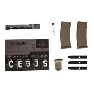 REPLICA SPECNA ARMS 2.0 SA-E09 HEAVY OPS TAN/BLACK IMPROVED