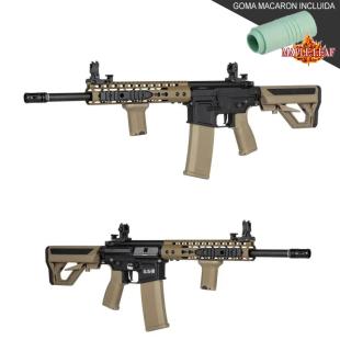 REPLICA SPECNA ARMS 2.0 SA-E09  HEAVY OPS TAN/NEGRA MEJORADA