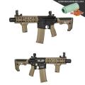 Replica Specna Arms SA-E05 LIGHT OPS STOCK EDGE Tan/Negra