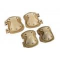 Knee and Elbow Pads - Tan