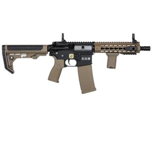 SA-E08 EDGE Light Ops Stock Carbine Replica Bronce/Negro