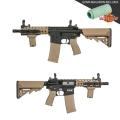 SA-E12 EDGE 2.0 ASTER TAN/NEGRA SPECNA ARMS - UPGRADEADA