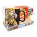 Set Regalo Dragon Ball Taza Térmica + Posavasos Goku Kamehameha