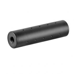 Silenciador 130x35 mm - Negro