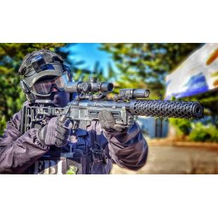 ACTION ARMY T10 TAN MUFFLER