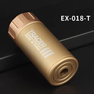 SILENCIADOR TRAZADOR TRACER III Tan/dorado 3.5