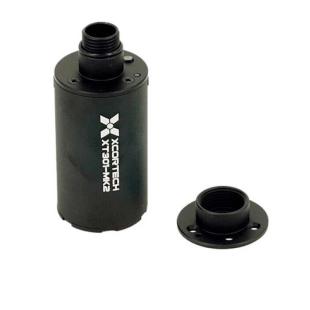 Silenciador Trazador XCortech XT301 MK2 UV Negro (Especial bbs Rojas)