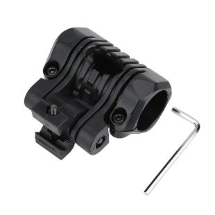 UNIVERSAL ADJUSTABLE FLASHLIGHT SUPPORT BLACK
