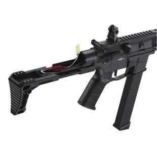 Sub-Fusil Lancer Tactical  LT-35 Gen2 9mm Battle X PDW  con silenciador Negra Mejorada