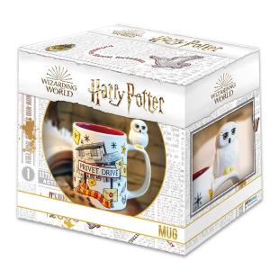 Taza Grande 3D Hedwig Harry Potter