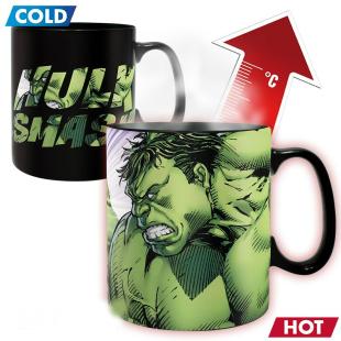 Taza Grande Térmica Hulk Marvel