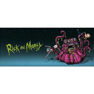 Taza Rick and Morty Monstruos King Size