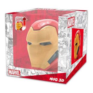 Taza Térmica 3D Iron Man Marvel