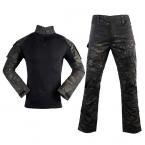 Multicam Black Uniform With Knee and Elbow Pads - Various Sizes