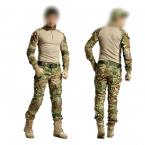 Multicam Uniform With Knee Pads And Elbow - Several Sizes